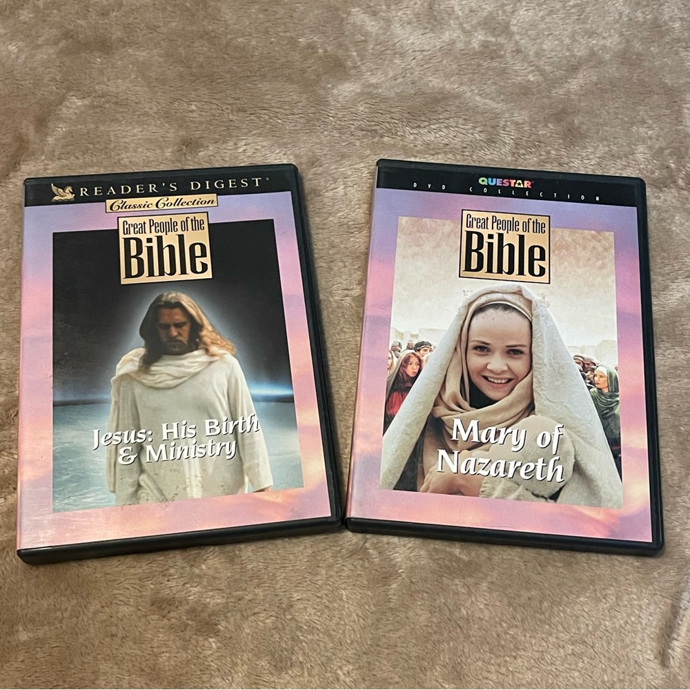 Bundle: Jesus: His Birth & Ministry + Mary of Nazareth – Reader’s Digest DVDs